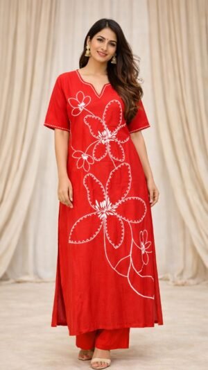 2 pcs Pure Cotton Suit