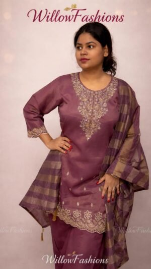 Purple Suit Salwar