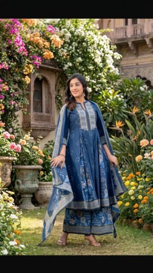 Cotton Frock Suit