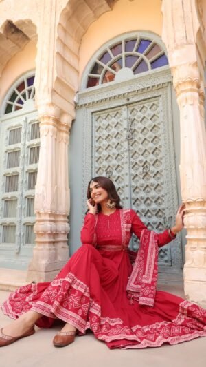 Heavy Ghera Frock Suit